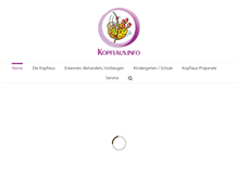 Tablet Screenshot of kopflaus.info
